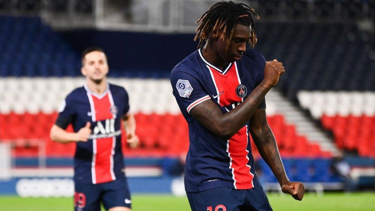 Kean encarriló la victoria del PSG