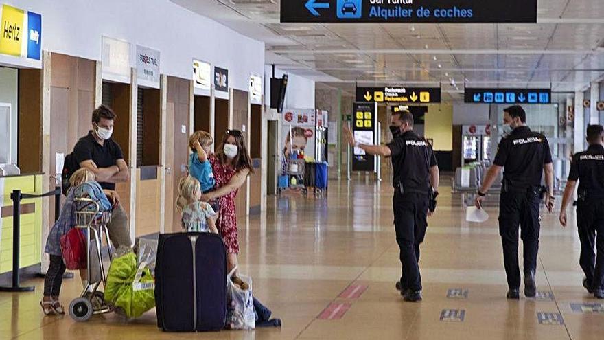 La terminal de l&#039;aeroport, dimecres passat.