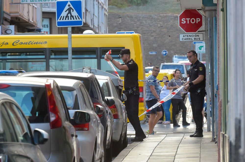 15-10-2018 LAS PALMAS DE GRAN CANARIA. Crimen en la calle Italia. Fotógrafo: ANDRES CRUZ