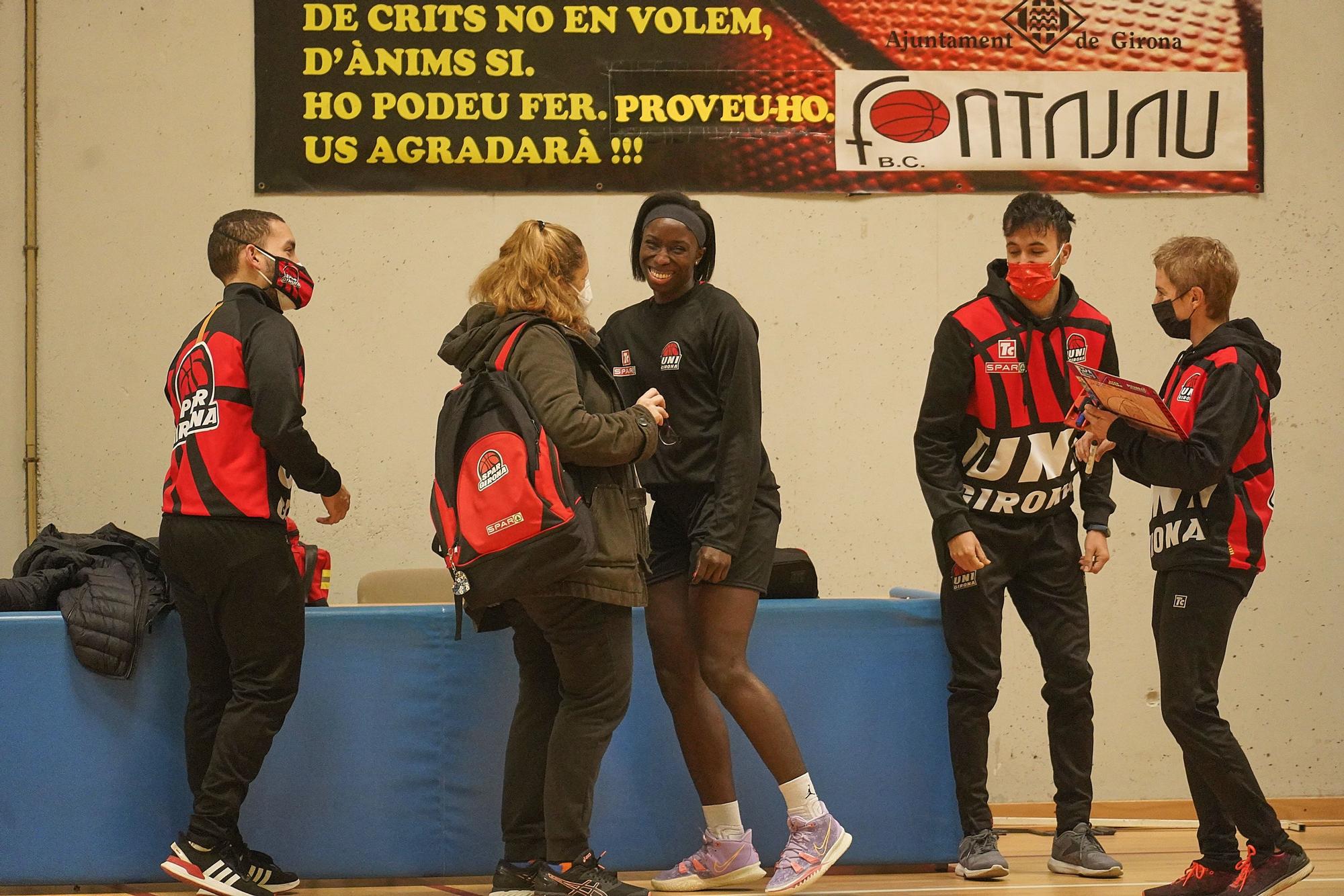 Magali Mendy ja s'entrena amb l'Uni i debutarà dimarts al Ferrol