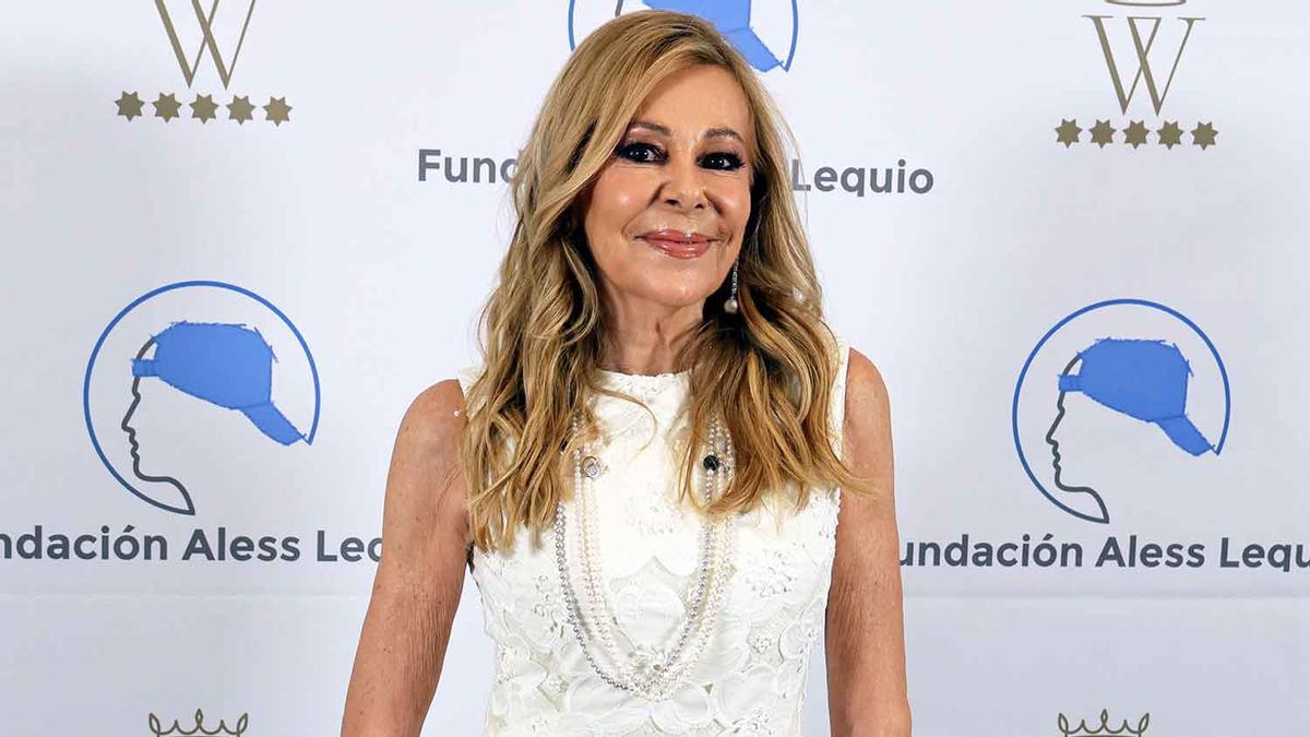 Ana Obregón rompe su silencio de Alessandro Lequio tras su despido de Mediaset y la situación económica: "Alessandro y yo nos estamos dejando la vida para recaudar dinero"