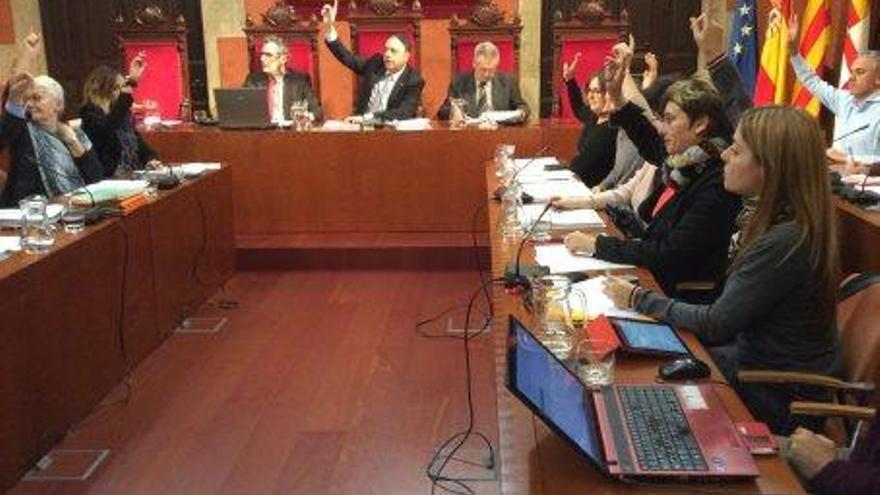 Votació al ple de l&#039;Ajuntament de Manresa