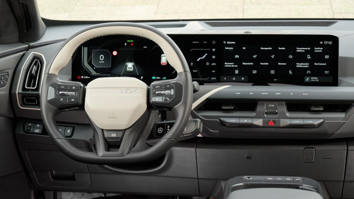Interior del Kia EV5