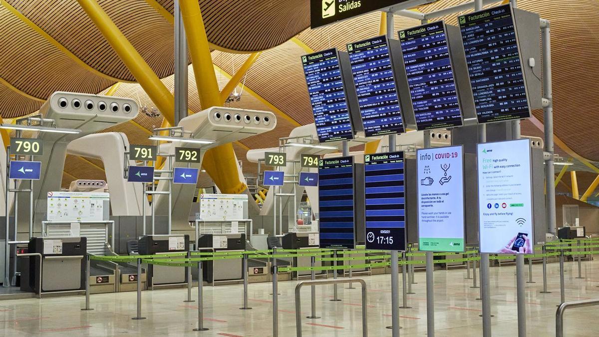 Aeropuerto de Barajas.