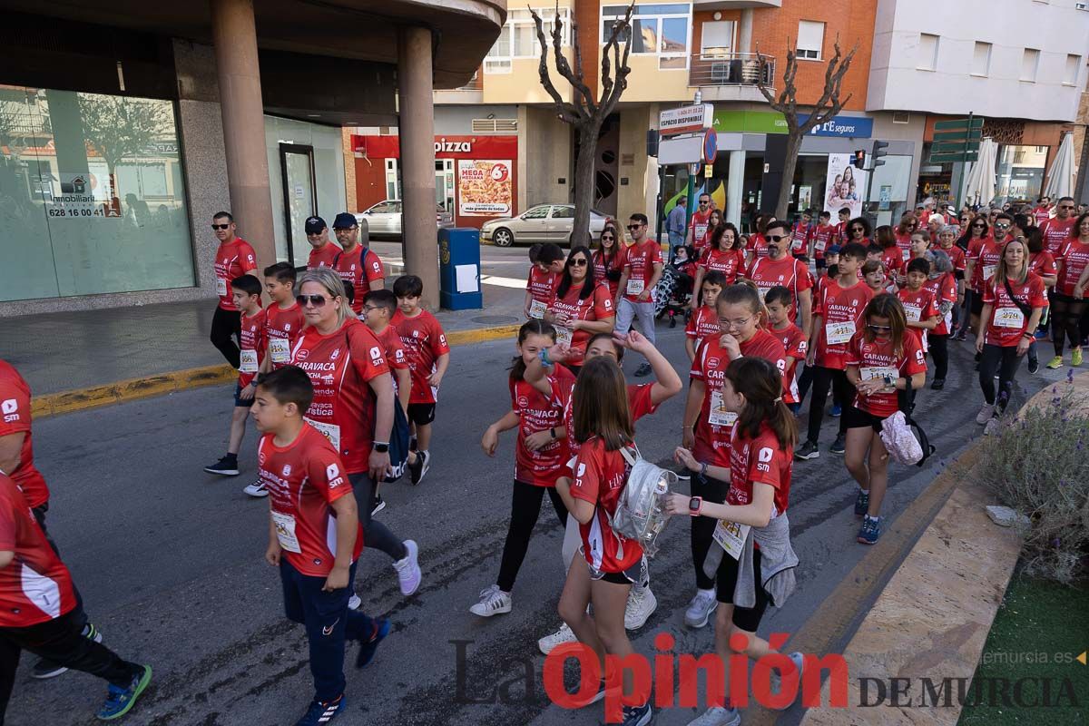 Marcha de la ONG Delwende en Caravaca