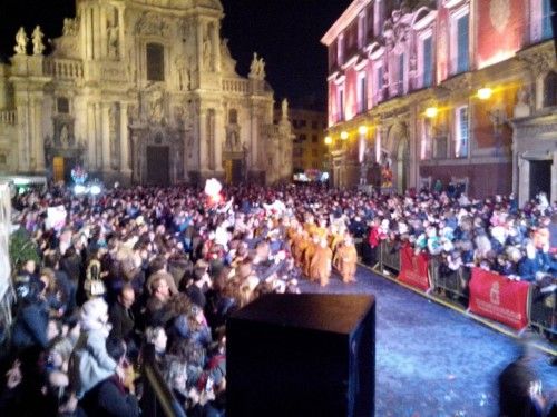 Papa Noel llega a Murcia