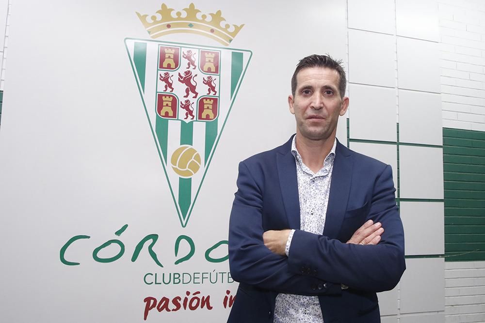 Primera jornada de Juan Merino como entrenador del Córdoba CF.