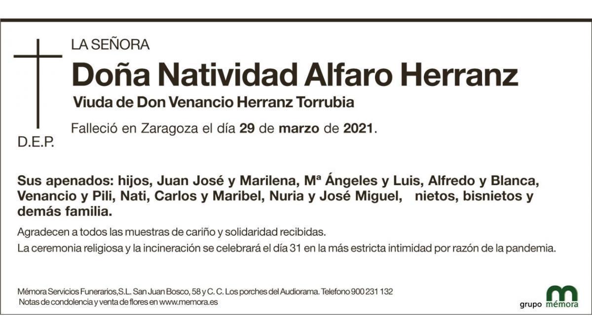 Natividad Alfaro Herranz