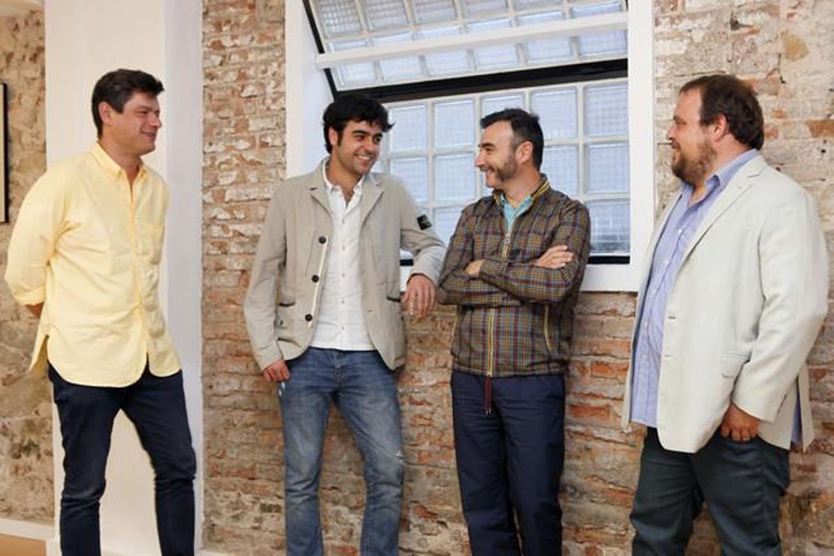 D’esquerra a dreta, Pablo Soler, Alfonso Lanza, Alberto Guijarro i {Gabi} Ruiz. D’esquerra a dreta, Pablo Soler, Alfonso Lanza, Alberto Guijarro i {Gabi} Ruiz.
