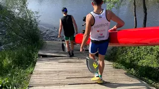 El club de piragüismo Río Jerte de Plasencia reclama el arreglo de los accesos al río