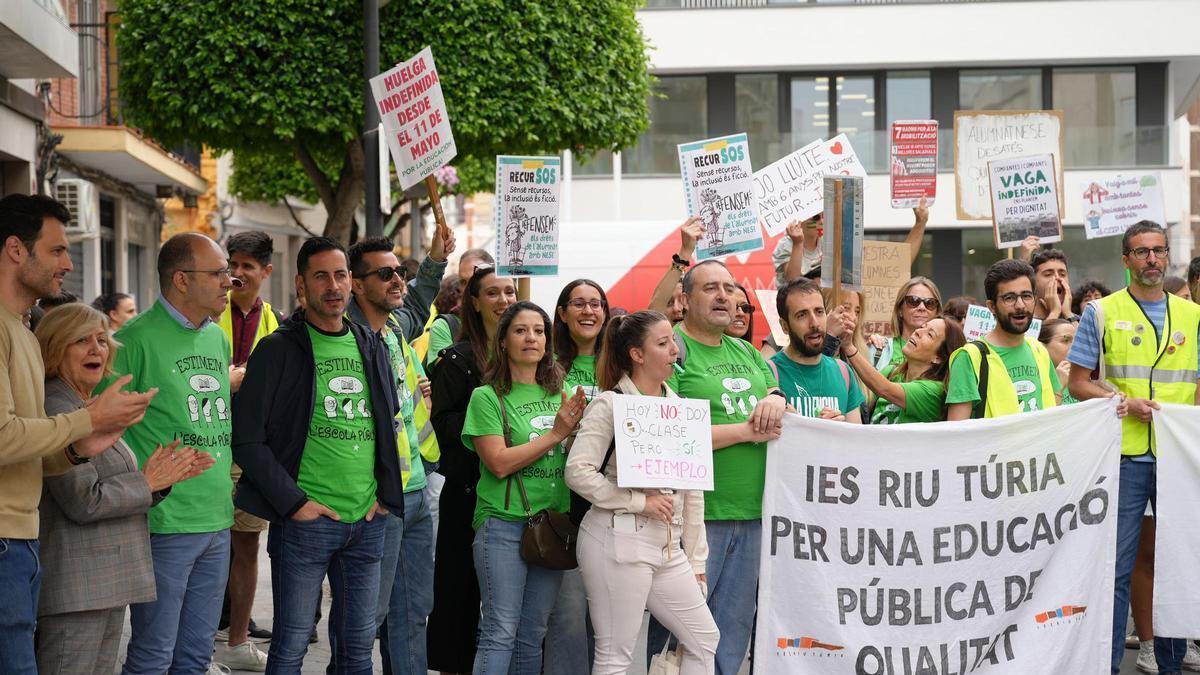 La reivindicación educativa en Mislata