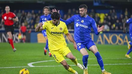 Resumen, goles y highlights del Villarreal 1 - 1 Getafe de la jornada 25 de LaLiga EA Sports