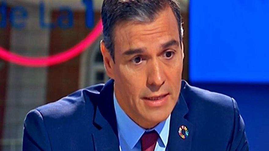 Pedro Sánchez va reiterar en una entrevista a RTVE que reformarà el delicte de sedició.