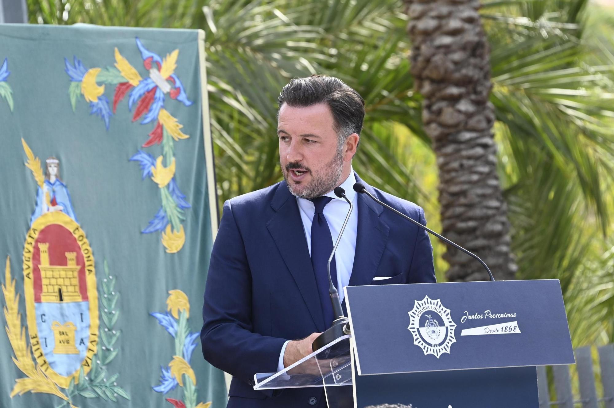 Así ha sido el acto del patrón de la Policía Local de Elche