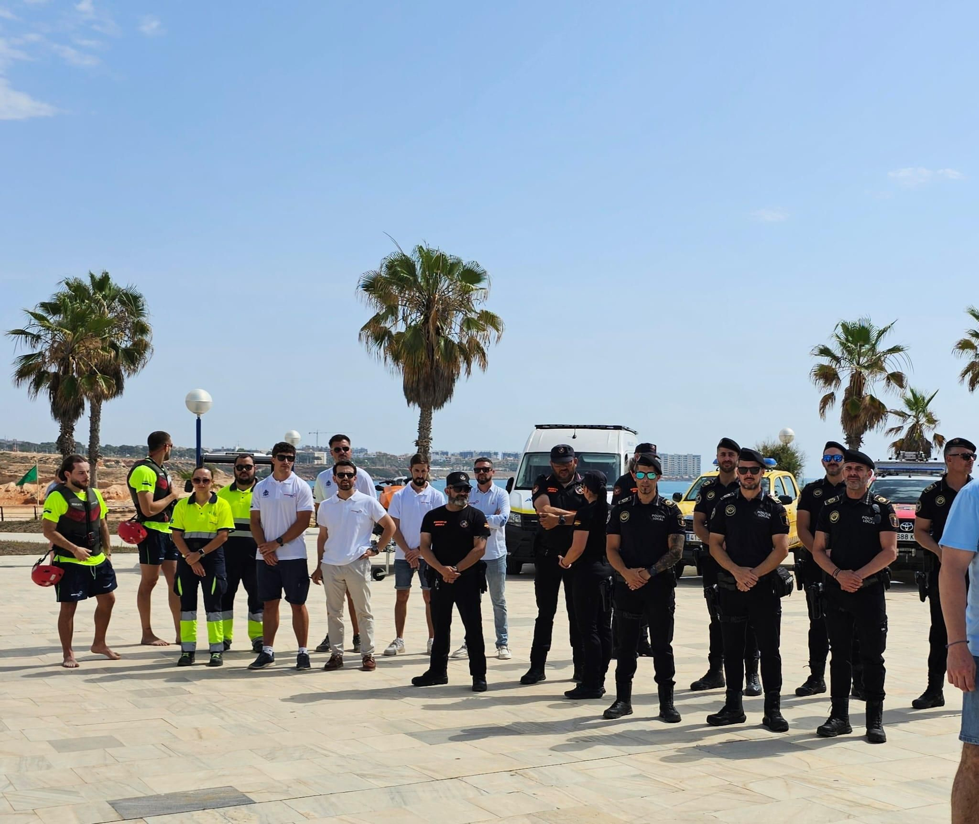 Dispositivo especial de seguridad en Orihuela Costa para el verano