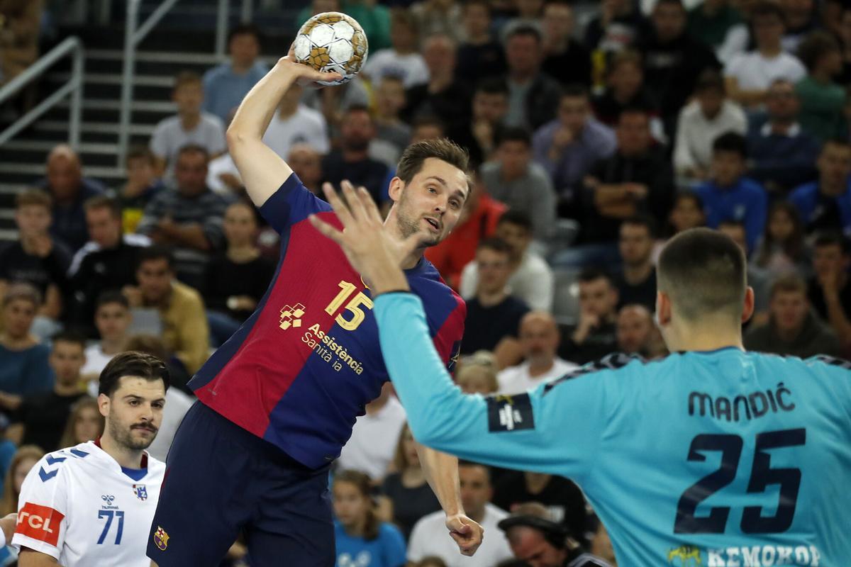 Hampus Wanne busca sorprender a Mandic en el duelo de la primera vuelta