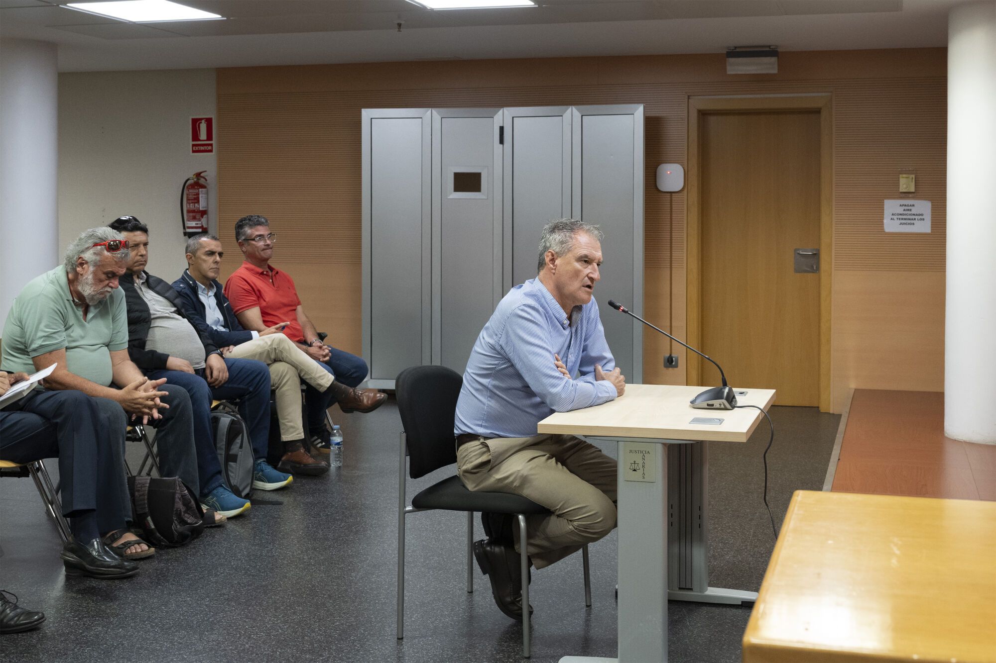 Primera sesión del juicio en Arrecife de la última pieza del 'caso Montecarlo'