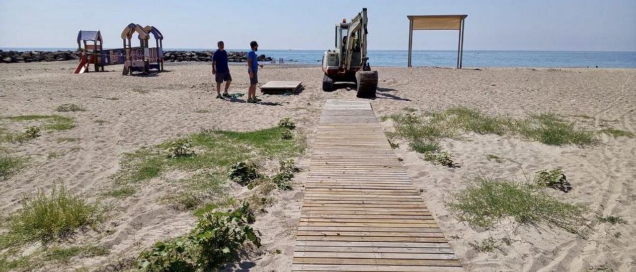 Almassora instalará pasarelas en el tramo entre el Camí la Mar y la calle Venecia. | MEDITERRÁNEO