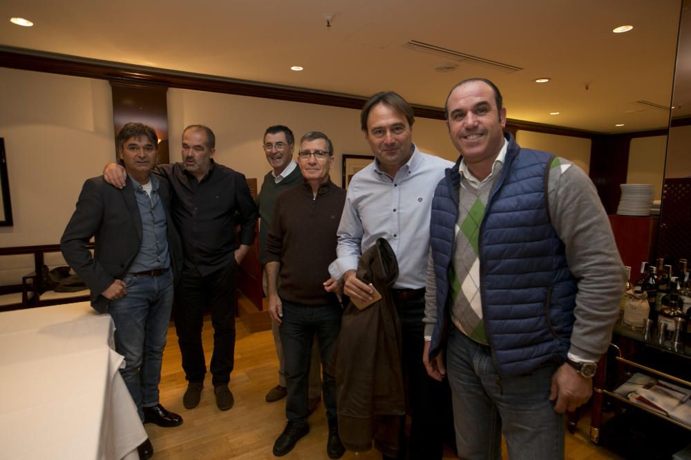 Reunión de los héroes blanquiazules del Camp Nou