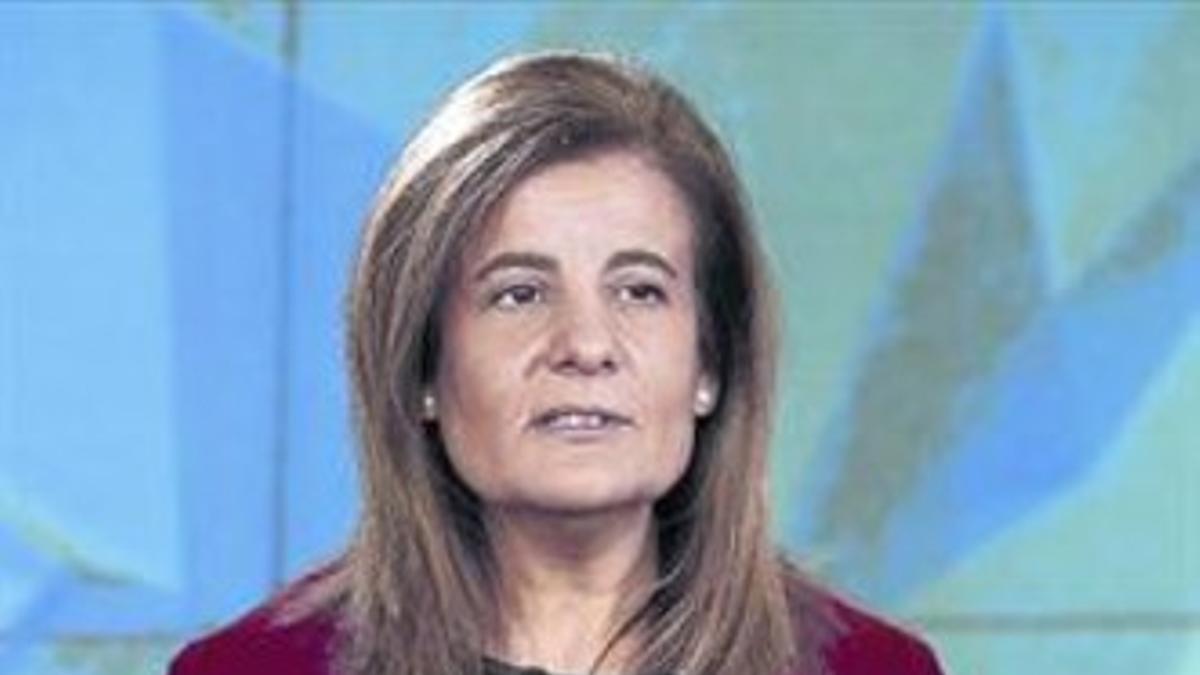 La ministra de Empleo, Fátima Báñez.