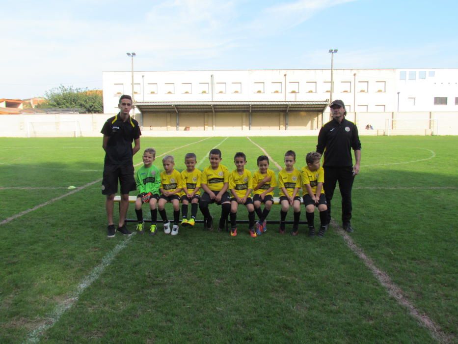 Els equips del CF Esplais 2017/18