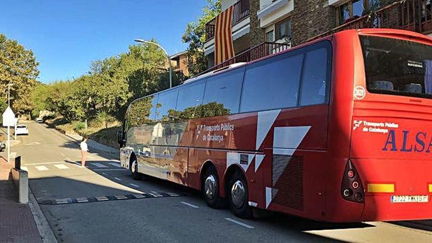 L&#039;autobús interurbà entre Solsona i Olius