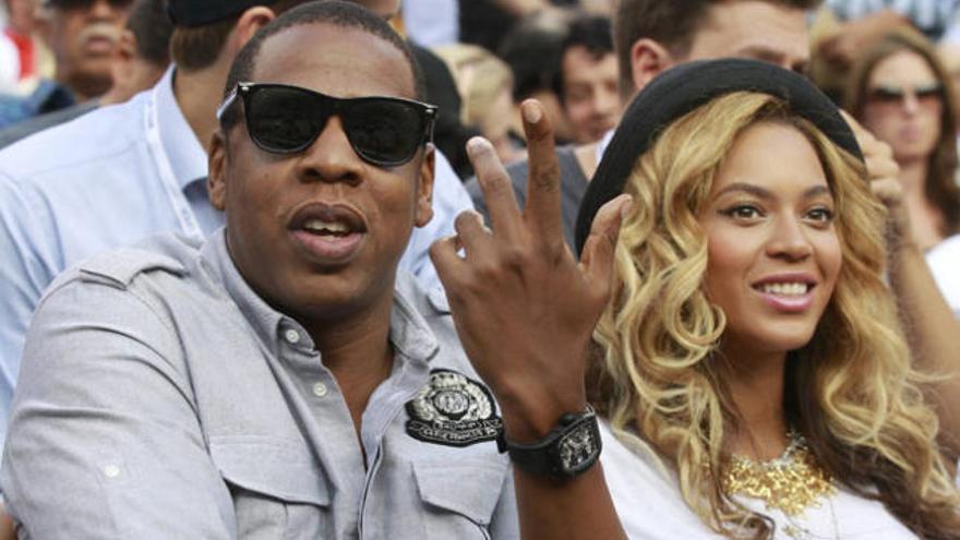 Beyoncé y su marido, el rapero Jay-Z, padres de Blue Ivy.