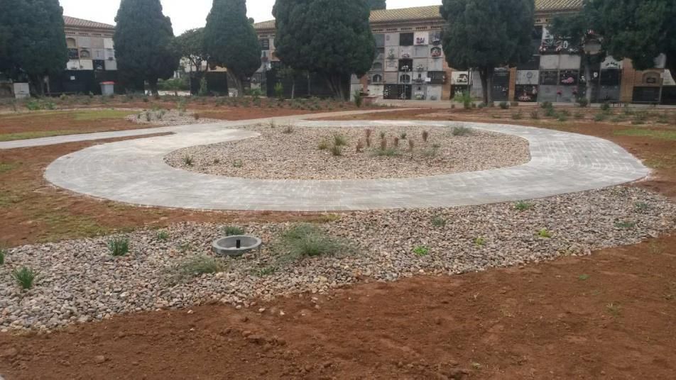 El cementerio de Valencia abre un río seco para depositar las cenizas