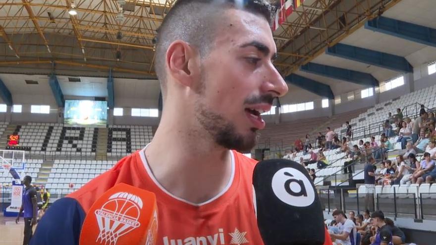 Puerto habla para la prensa después del amistoso en Llíria