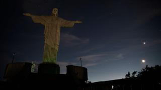 El Cristo Redentor de Río de Janeiro se queda a oscuras en solidaridad a Vinícius Júnior