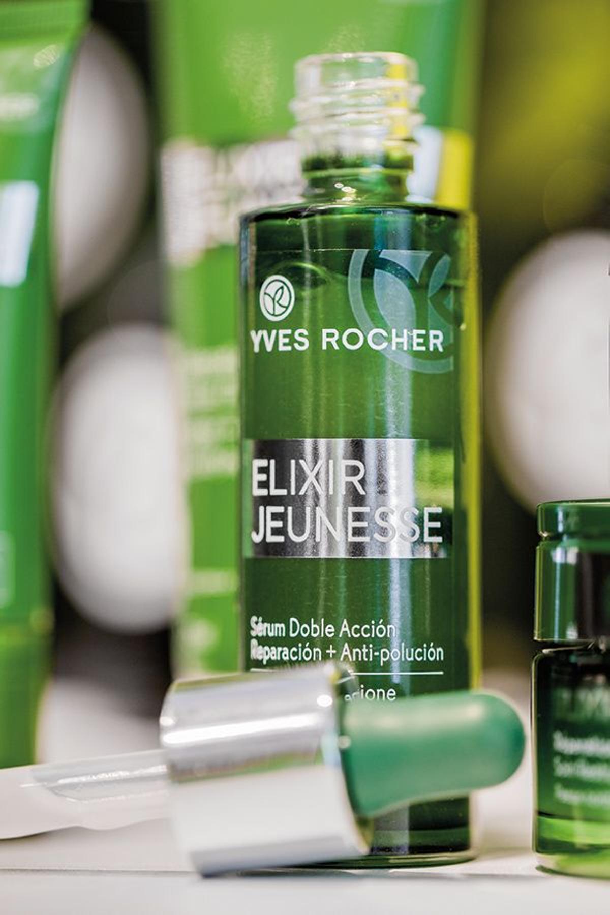 Elixir Jeunesse, innovación anti-edad de Yves Rocher con doble acción: reparación y anti-polución