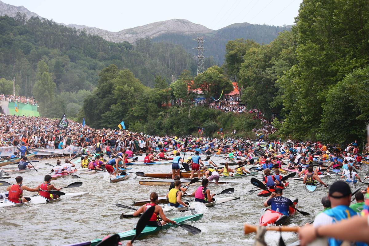 Así fue la fiesta de Les Piragües y el 88 Descenso Internacional del Sella Así fue la fiesta de Les Piragües y el 88 Descenso Internacional del Sella