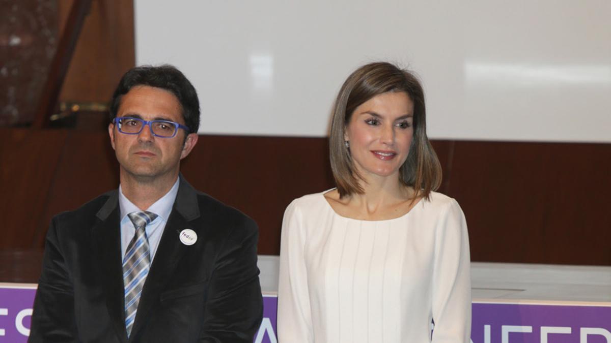 Letizia Ortiz en el acto oficial del “Día Mundial de las Enfermedades Raras”