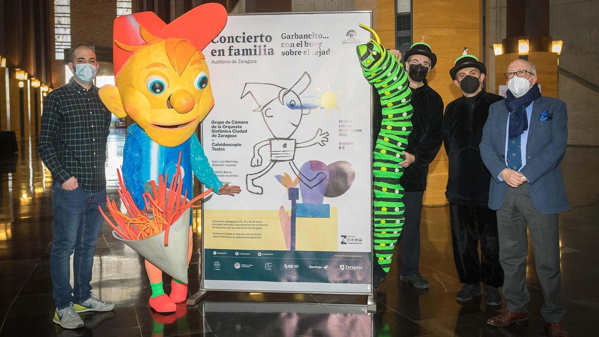 La presentación de los Conciertos pedagógicos ha tenido lugar este jueves en el Auditorio de Zaragoza.