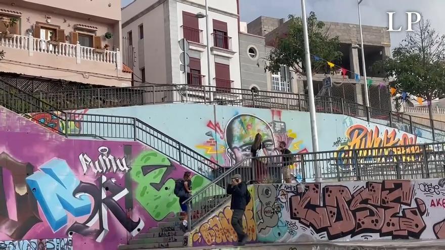 Las Palmas de Gran Canaria inaugura 'Contramapas', una travesía urbana de 33 kilómetros que conecta los cinco distritos