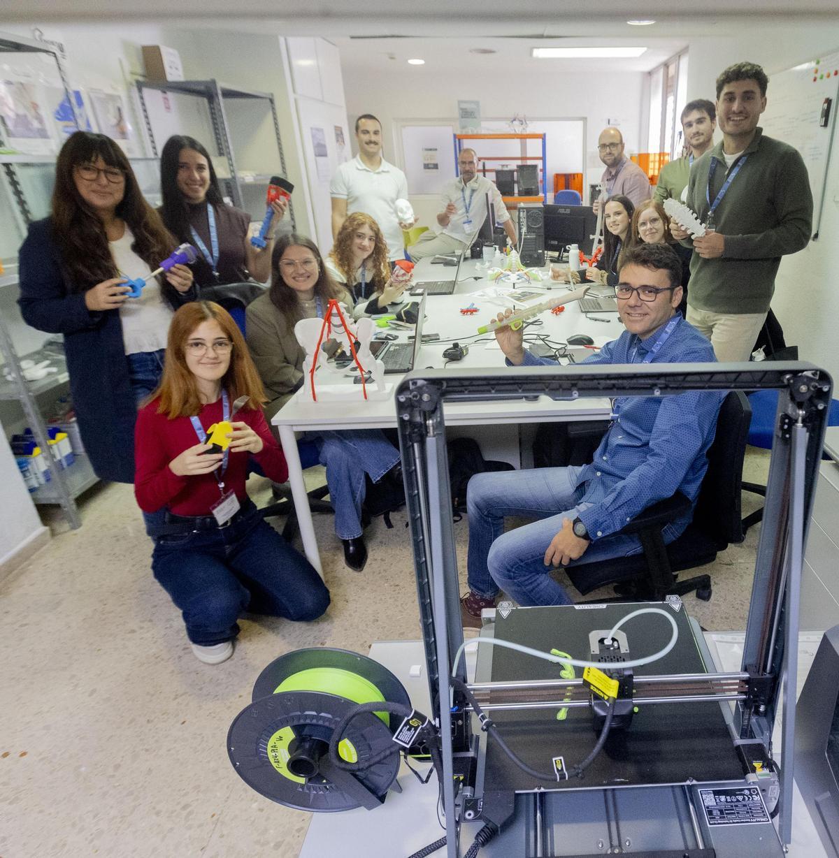 Alicante exporta a Europa prototipos en 3D del cerebro