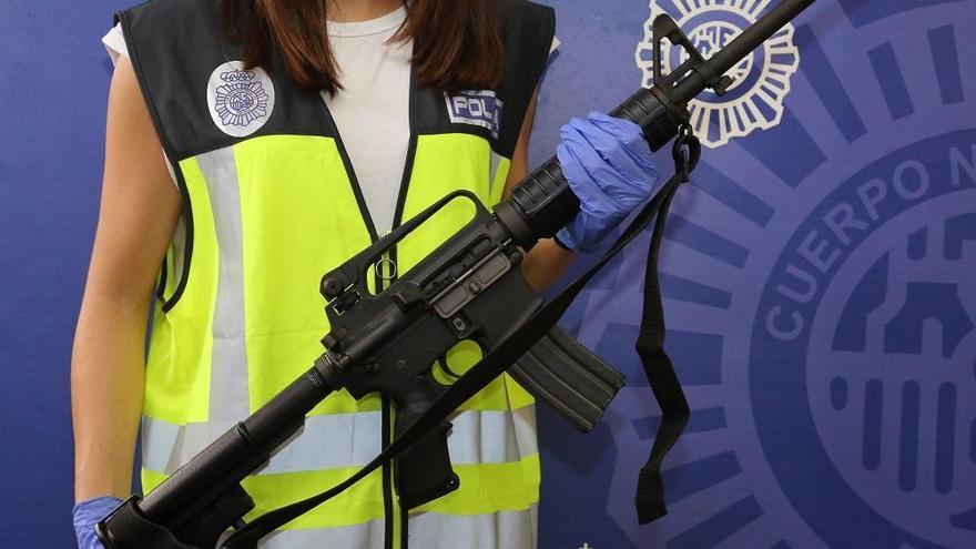 Detenido en Córdoba con un fusil de asalto M16 y un lanzagranadas