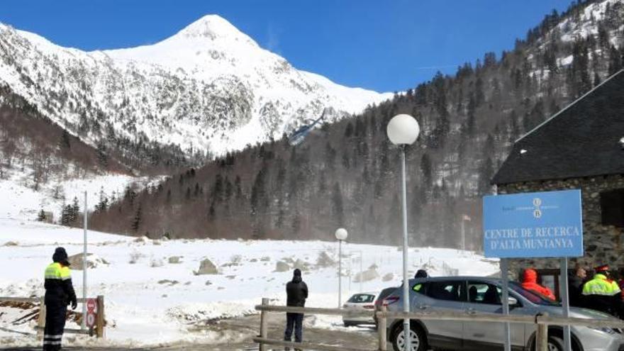 Punt de rescat de l&#039;accident de la Vall d&#039;Aran