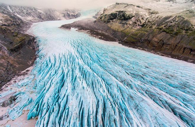 Glaciar de Islandia