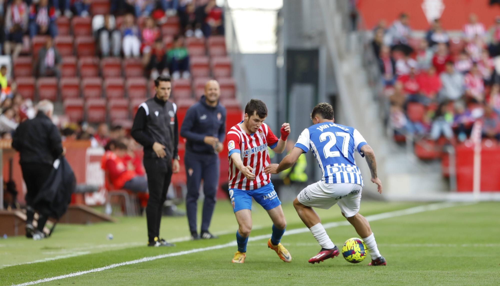 Así fue el encuentro entre el Sporting y el Alavés