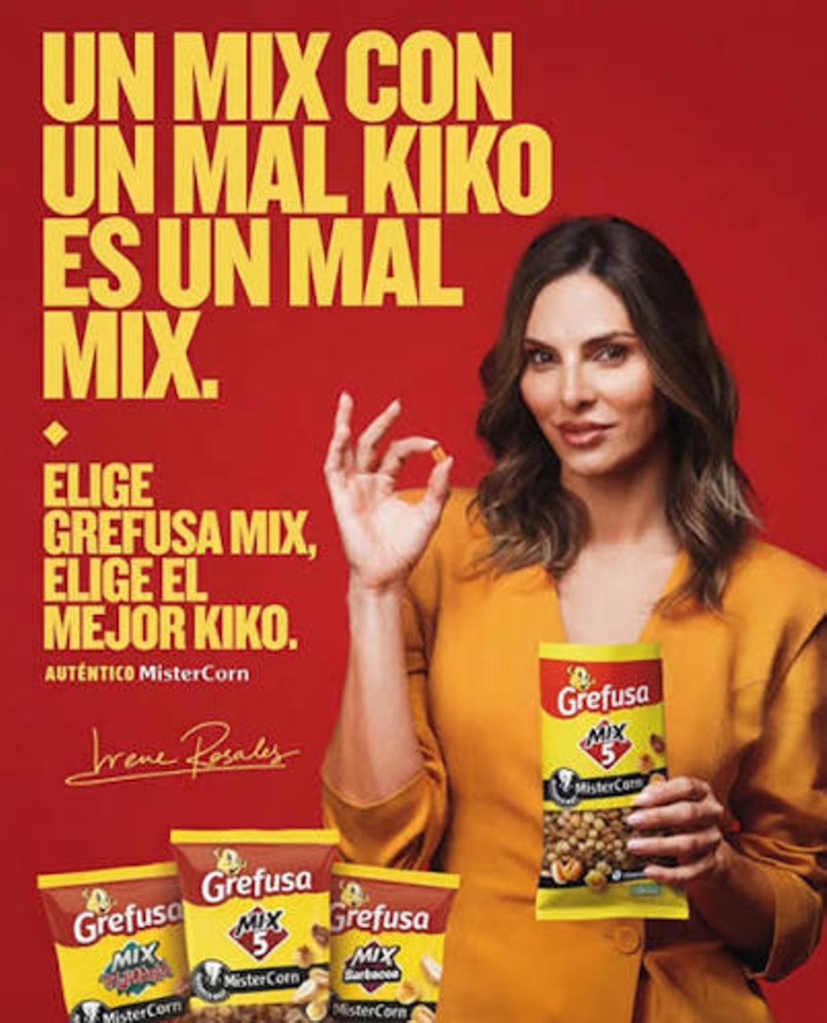 Campaña de Grefusa con Irene Rosales
