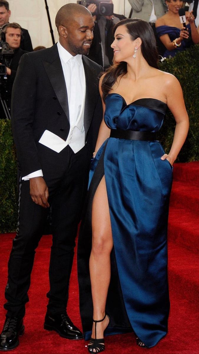 Kim y Kanye en la Gala Met 2014