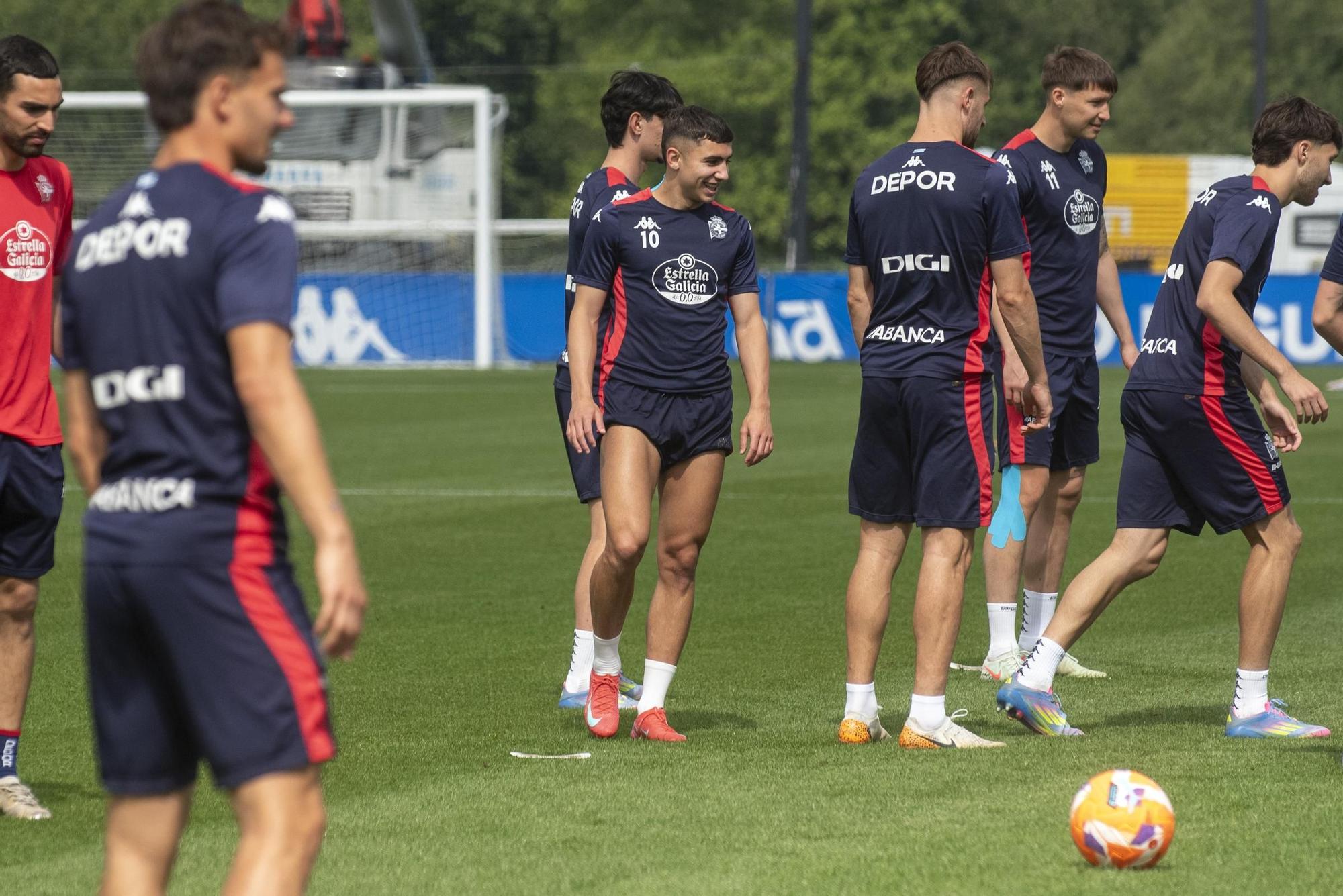 El Dépor empieza a preparar sin Eddahchouri su visita a Zaragoza