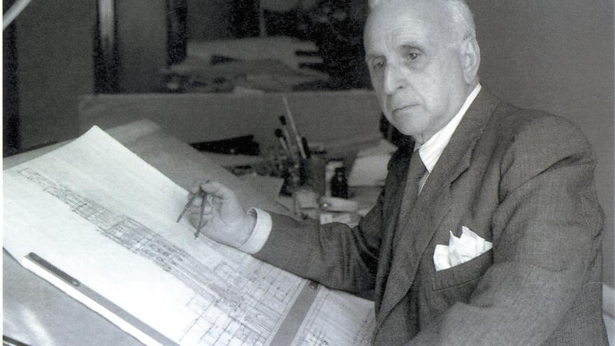 Antonio Palacios, el arquitecto que apostó por diseñar un Vigo ambicioso. // FdV