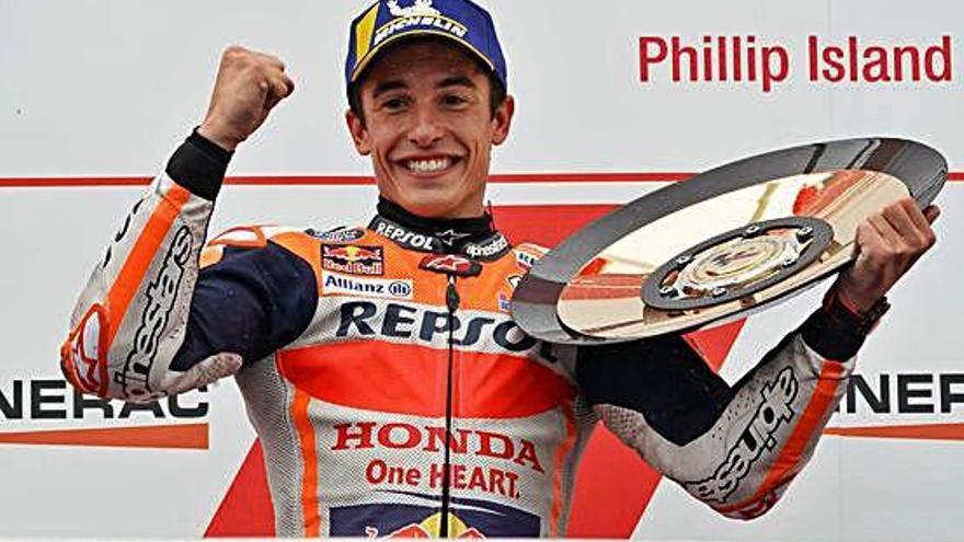 Marc Márquez, guanyador del GP d&#039;Austràlia.