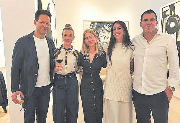 Drew Aaron, Noelia Seguí, Ieva Navikaite, Natasha Cantero y Juan Manrique.