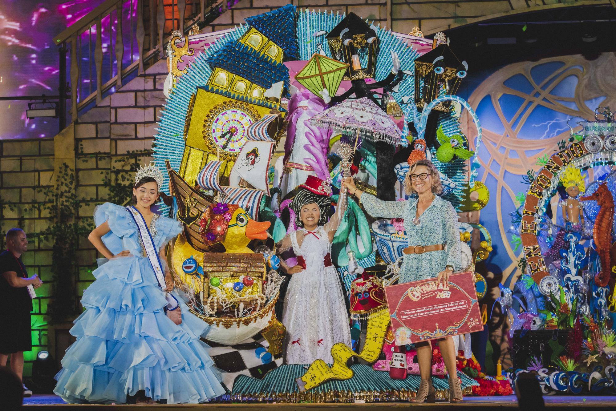 El carnaval internacional de Maspalomas 2022 de La Magia ya tiene Reina Infantil, Dalia Martín Almeida