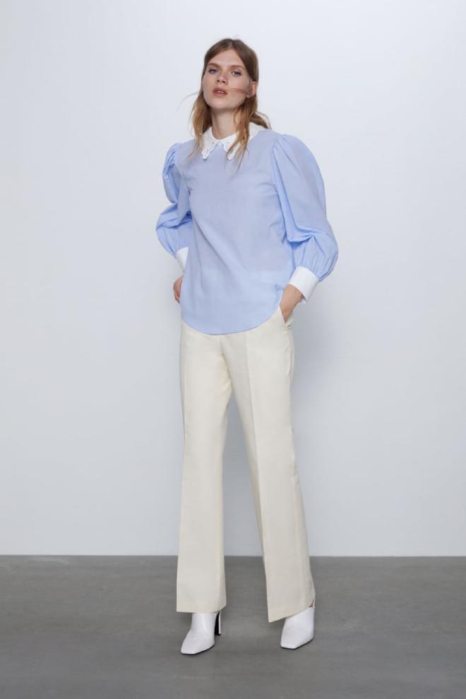 Blusa combinada Popelín 12,99 Euros