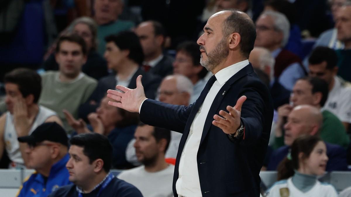 Chus Mateo, entrenador del Real Madrid de basket