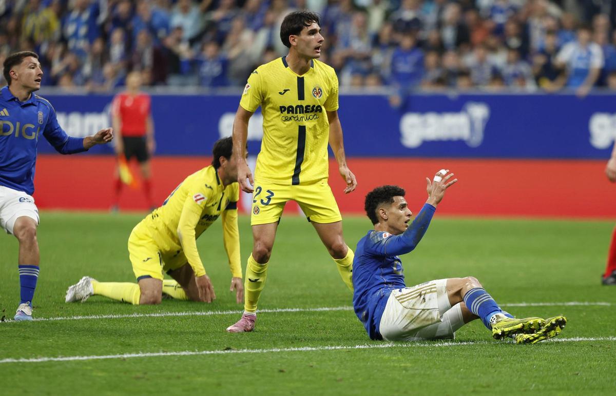 Real Oviedo-Villarreal, en imágenes